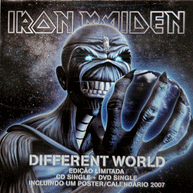CD + DVD Iron Maiden - Different World